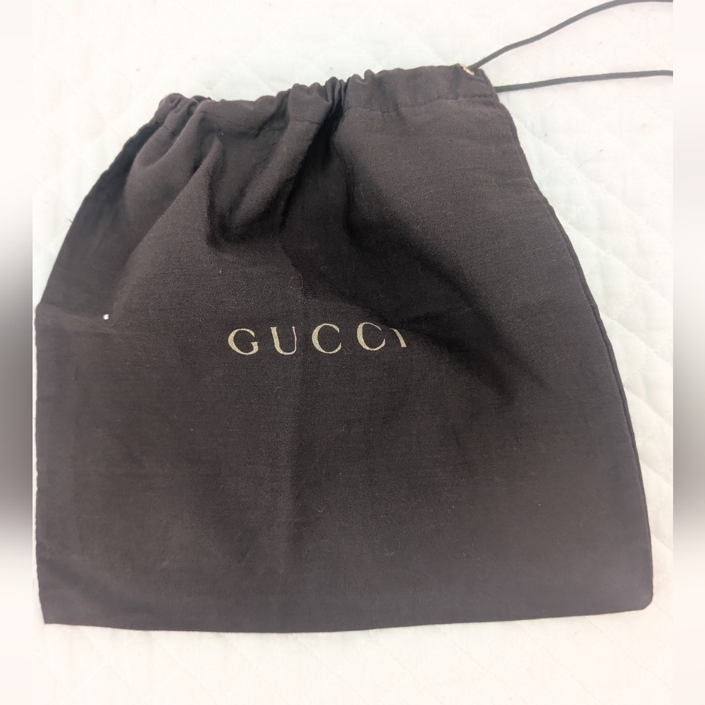 Gucci Brown Fabric Label
